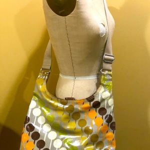 Orla Kiely Oil Cloth Cross Body bag